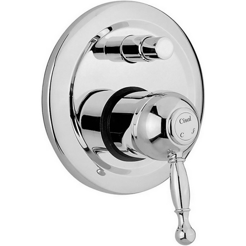 Смеситель для душа Cisal Arcana Royal AY00210021 Акция встраиваемый в стену хром без термостата (внешняя часть)