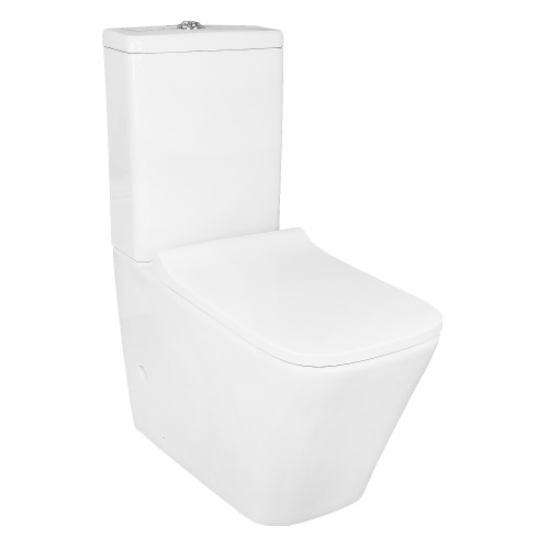 Унитаз-компакт Azario Quadro AZ-2175 UQ1 напольный с бачком
