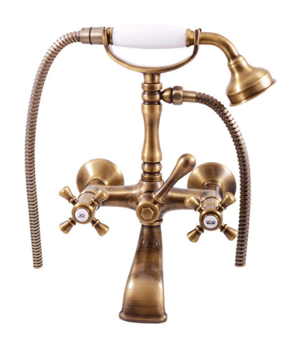 Смеситель для ванны и душа MORAVA RETRO MK360.5/2SM настенный бронза