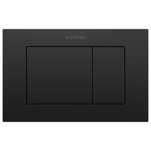 Клавиша смыва механическая Boheme 650/2-B цвет черный