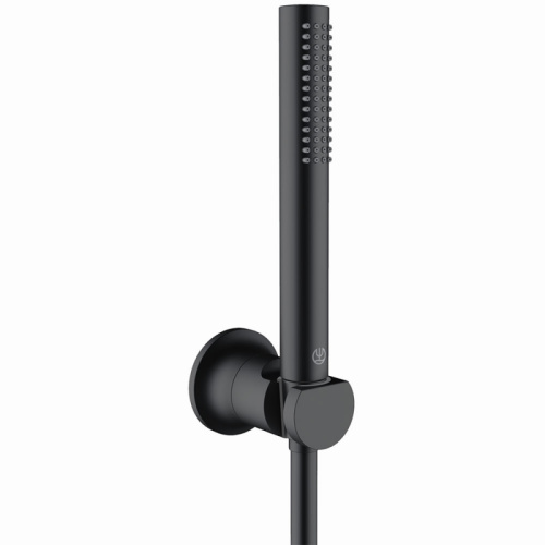 Душевой гарнитур Kludi NOVA FONTE Puristic 2085039-15 настенный черный матовый Душевой гарнитур Kludi NOVA FONTE Puristic 2085039-15 настенный черный матовый