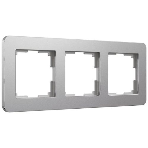 Рамка на 3 поста Werkel Platinum (Платинум) 4690389184475