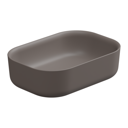 Раковина GSG Ceramic Design Hit! 60см HILAVRE60029 накладная цвет коричневый