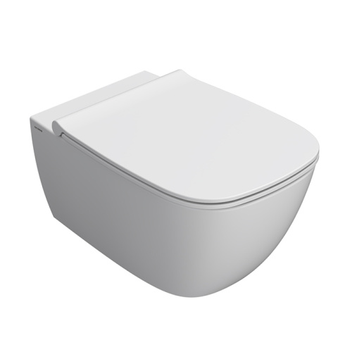 Чаша унитаза подвесная Globo Genesis GNS02.BO цвет белый матовый без сиденья безободковая