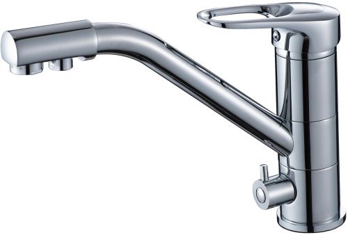 Смеситель для кухни Savol S-L1321 на столешницу хром