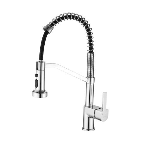 Смеситель для кухни Shevanik S963 на мойку хром