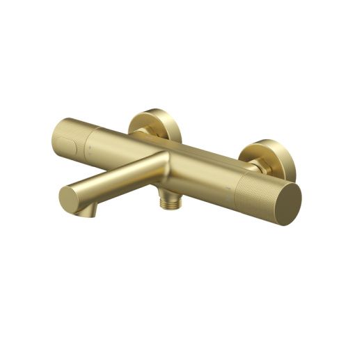 Смеситель для ванны и душа IDDIS Duna DUNMG02i74WA настенный золото