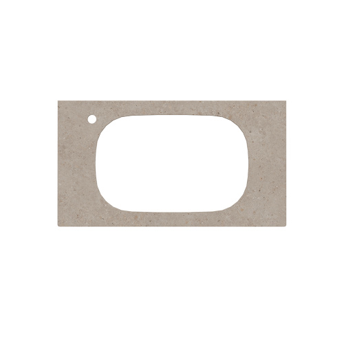 Столешница Kerama Marazzi MAGIA DI VENEZIA MA.2.1.SG540620R\90 90х50 накладная цвет бежевый