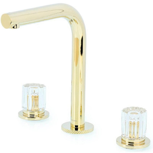 Смеситель Boheme Elegante 152-G-EL на столешницу золото