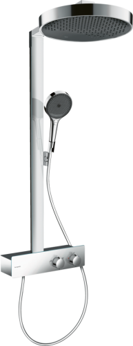 Душевая стойка Hansgrohe Rainfinity Showerpipe 360 26853000 настенная цвет хром с термостатом
