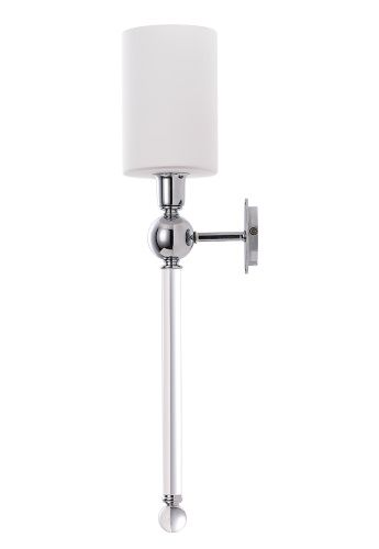 Бра Crystal Lux Mirabella (Мирабелла) MIRABELLA AP1 CHROME/WHITE