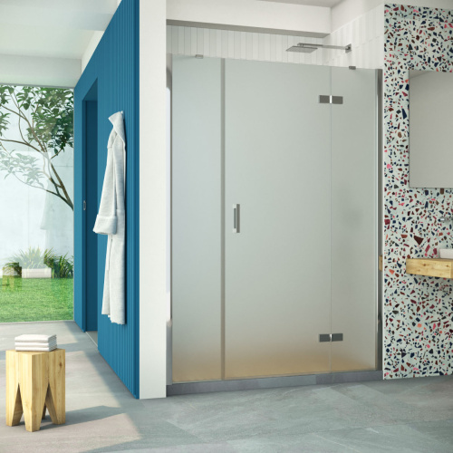 Душевая дверь Vegas-Glass AFP-F Retta AFP-F Retta 140 08 10 R 140х199,5 стекло матовое 6 мм
