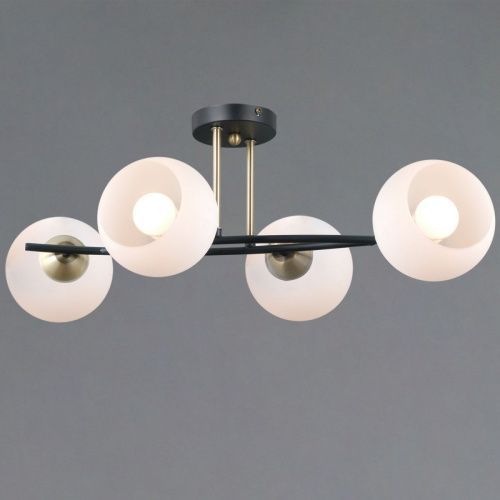 Люстра потолочная Illumico IL0798-4CSQ-25 BK AB TRENTO