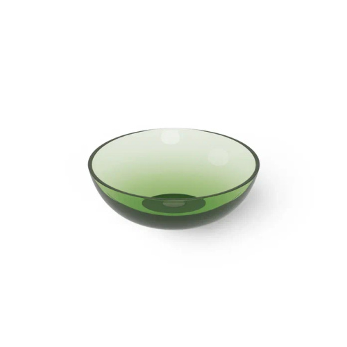 Раковина керамическая Dea Design Washbasins DD9038 400 R3 40х40 накладная цвет зеленый без отверстий под смеситель