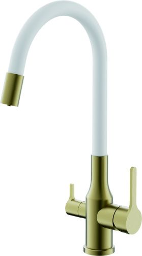 Смеситель для кухни Belz B76814-5 на мойку золото