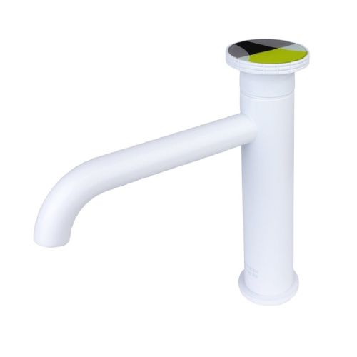 Смеситель Bronze de Luxe OMG! 9009W-Y на раковину белый