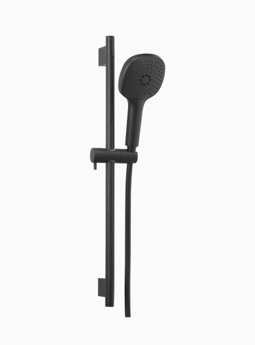 Душевой гарнитур Azario NEVO AZ-157820224 настенный черный матовый