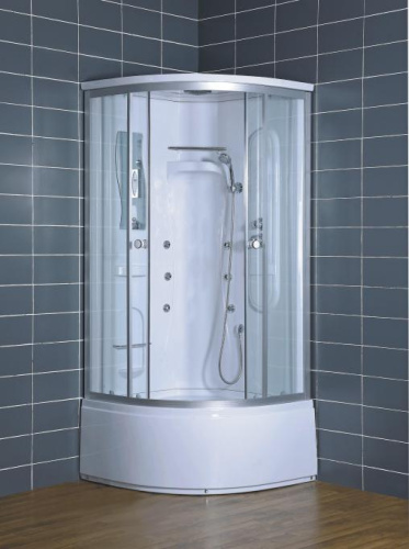 Душевая кабина Loranto CS-002 CS-002 90*90 90х90 четверть круга с крышей