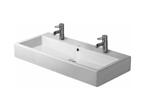 Раковина Duravit Vero 100 см 454100024 встраиваемая цвет белый