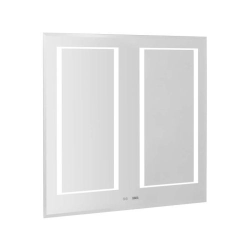 Зеркало в ванную Aquaton 1A249702SKW80 119х110 цвет белый