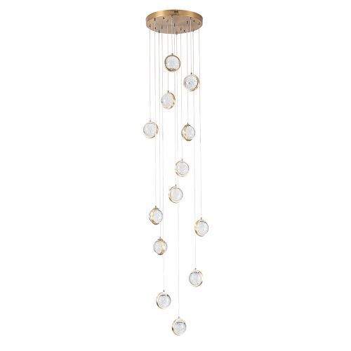 Люстра каскадная Arte Lamp Faberge (Фаберге) A2451SP-75PB
