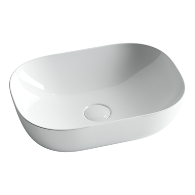 Раковина Ceramica Nova ELEMENT 46 см CN6009 накладная цвет белый
