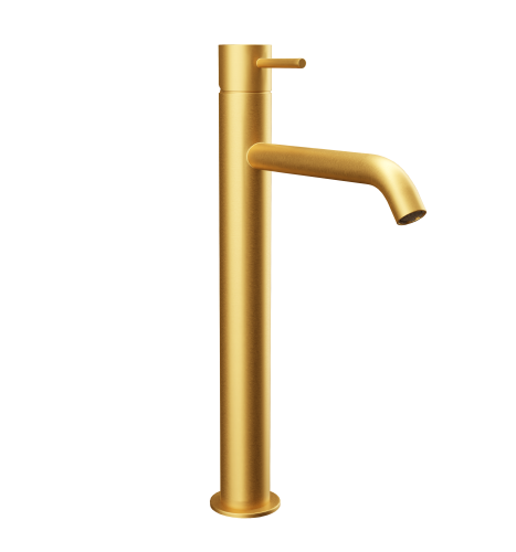 Смеситель Remer X Style X10LXLBG на раковину брашированное золото