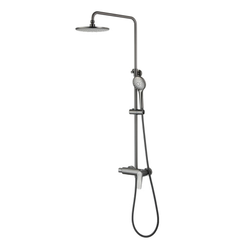 Душевая стойка LeMark Bronx LM3760GM настенная