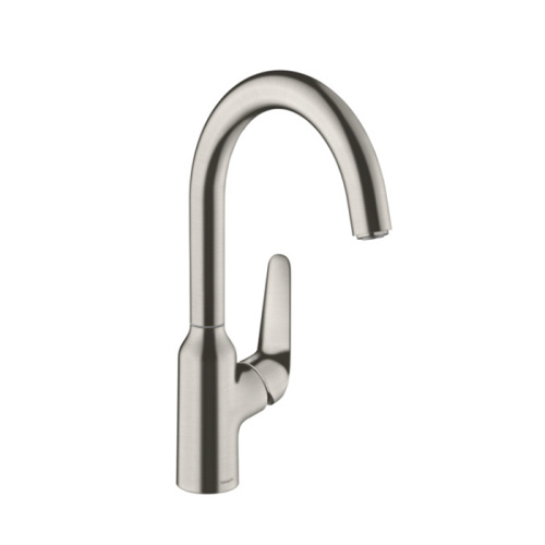 Смеситель для кухни Hansgrohe Focus 71802800 на мойку вороненая сталь