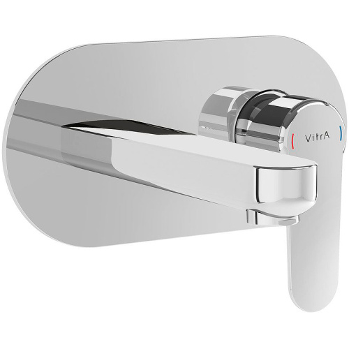 Смеситель Vitra Root Round A42721EXP встраиваемый в стену хром
