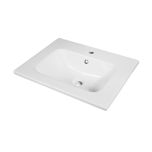 Раковина керамическая Dreja Euphoria 640344 60х47 подвесная цвет белый 1 отверстие под смеситель