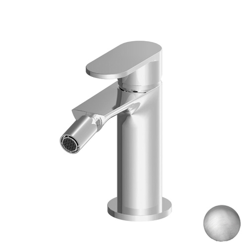 Смеситель Gattoni H2Omix7000 7005070NS на биде никель без термостата Смеситель Gattoni H2Omix7000 7005070NS на биде никель без термостата