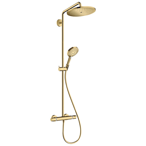 Душевая стойка Hansgrohe Talis Select S 26890990 настенная золото