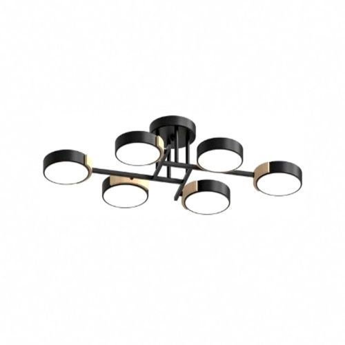 Люстра потолочная LED4U L3211-830 BK