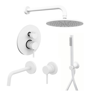 Душевая система Paffoni Light KITLIG018BO006 встраиваемая в стену