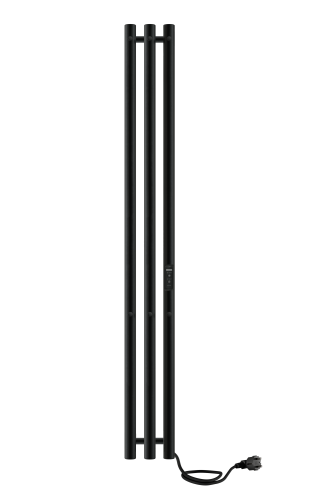 Полотенцесушитель Indigo  Style 3 LSE120-13BRRt 13х120 электрический черный муар