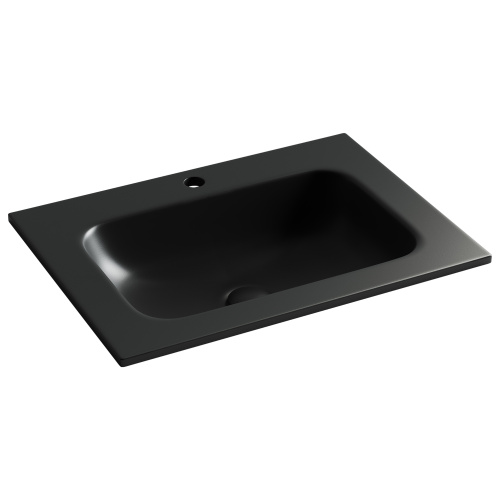 Раковина Ceramica Nova GRACE 61 см CN7011MB накладная цвет черный матовый