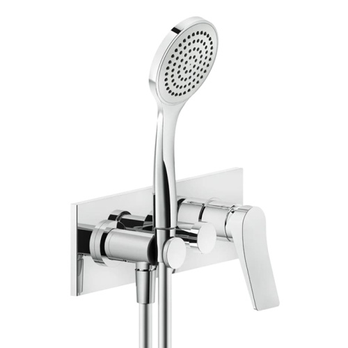 Смеситель для ванны Gessi Rilievo 59141#031 встраиваемый в стену хром (внешняя часть)