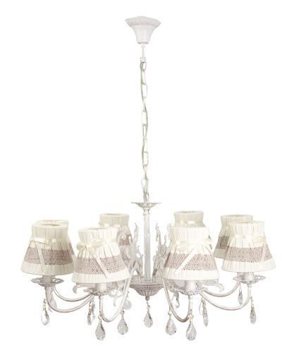Люстра подвесная Abrasax EMMA (ЕММА) L.5401-8CREAM/G