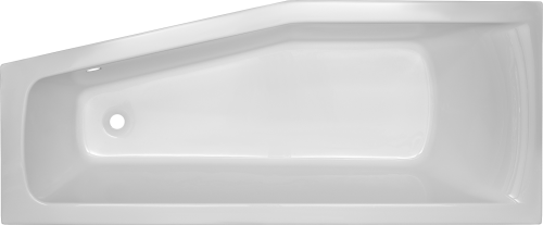 Ванна акриловая C-Bath CBA00402L 170х70 пристенная асимметричная Ванна акриловая C-Bath CBA00402L 170х70 пристенная асимметричная