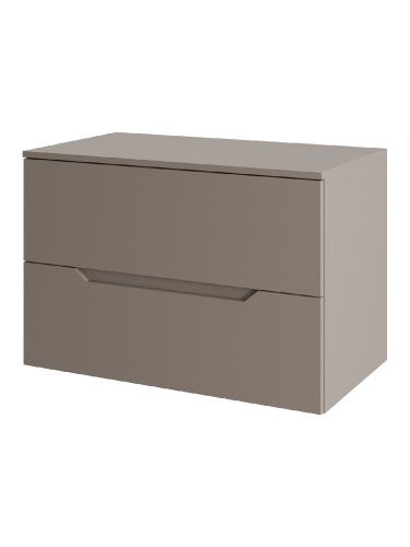 Тумба под раковину Orange Line Li-70TuLMDF 70х46х57 подвесная цвет латте матовый