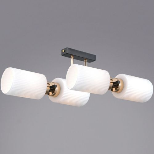 Люстра потолочная Illumico IL0809-4ASQ-25 BK AB NAPLES