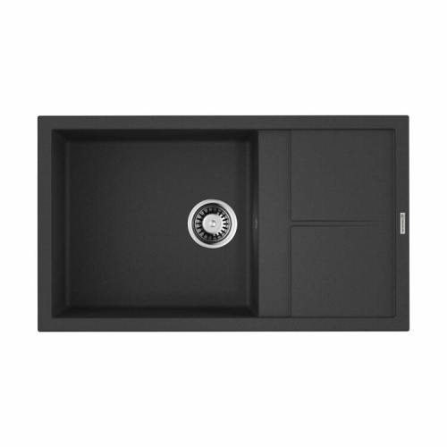 Раковина Omoikiri Sumi 86 см 4993646 встраиваемая цвет черный