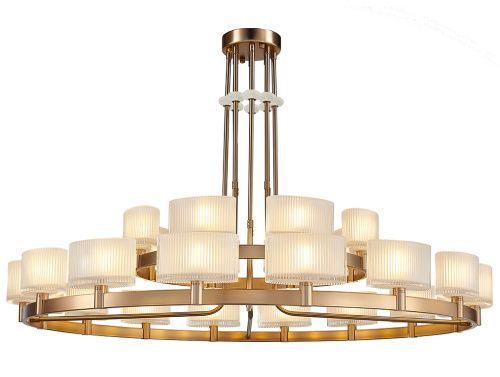 Люстра подвесная Newport 4330 4338+16/C  new gold