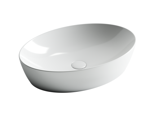 Раковина Ceramica Nova ELEMENT 63 см CN5018 накладная цвет белый