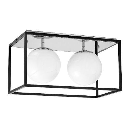 Светильник потолочный Lumina Deco Maldini (Малдини) LDC 8060-2 CHR+BK