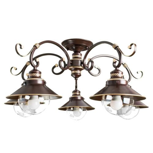 Люстра потолочная Arte Lamp Grazioso (Гразиосо) A4577PL-5CK