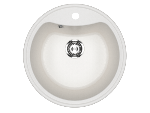 Кухонная мойка Ulgran Classic U-601-341 51х51 цвет белый