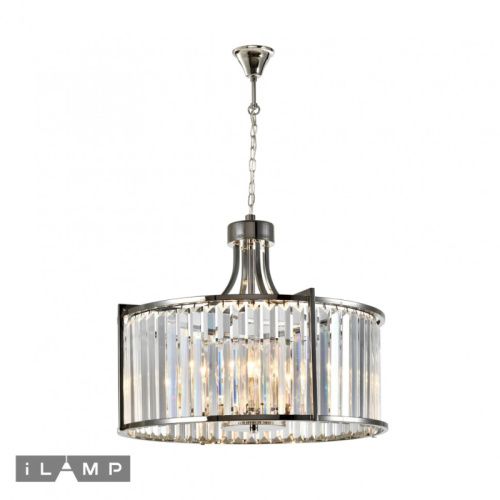 Люстра подвесная iLamp Qeens (Кеенс) P2553-6 NIC
