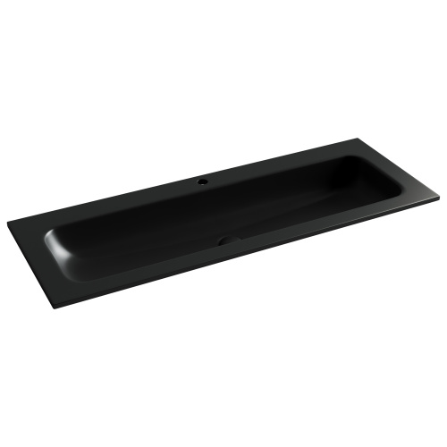 Раковина Ceramica Nova GRACE 121 см CN7017MB накладная цвет черный матовый